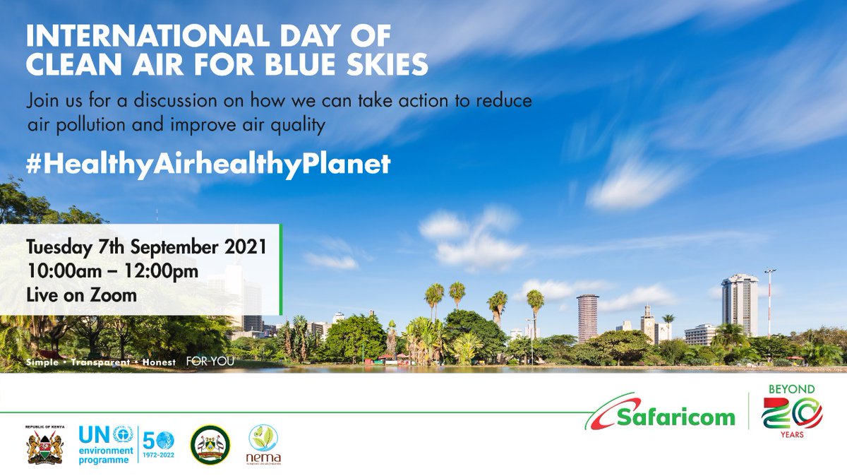 #WorldCleanAirDay join us #HealthyAirHealthyPlanet