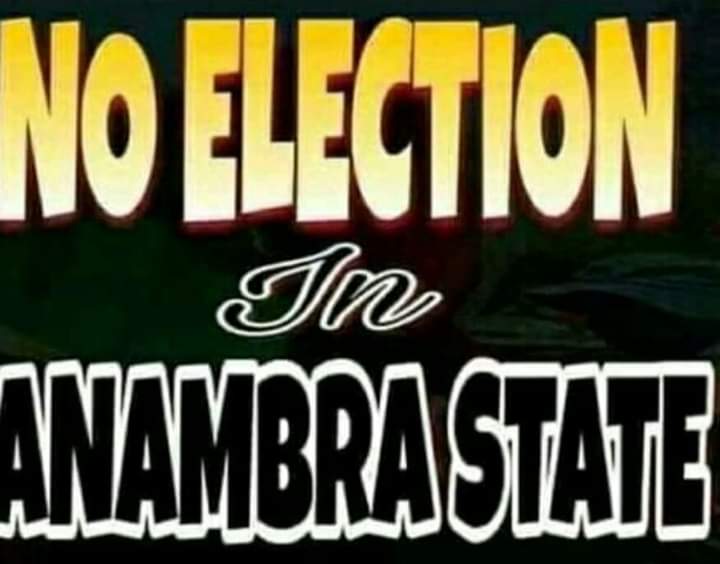 Abiastatetweet1's tweet photo. Let it be Noted that there will be #NO_ELECTION in Anambra State.
Our Leader can not be in DSS custody & you conduct election.
#FreeNnamdiKanu
#GiveUsReferendum
@USinNigeria @EUinNigeria @UN @StateDept @WillieMObiano @JoeBiden @10DowningStreet @JoeBiden @GermanyUN @real_IpobDOS https://t.co/OEwUVKzMe9