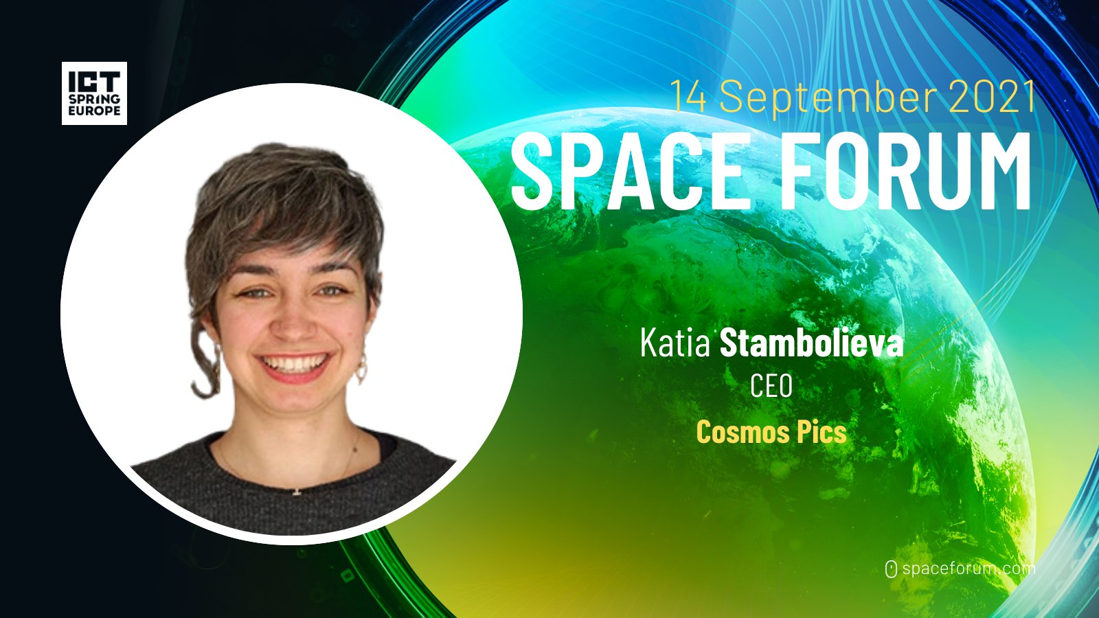 SpaceForumEU on X: "Katia Stambolieva, #CosmosPics will speak ...