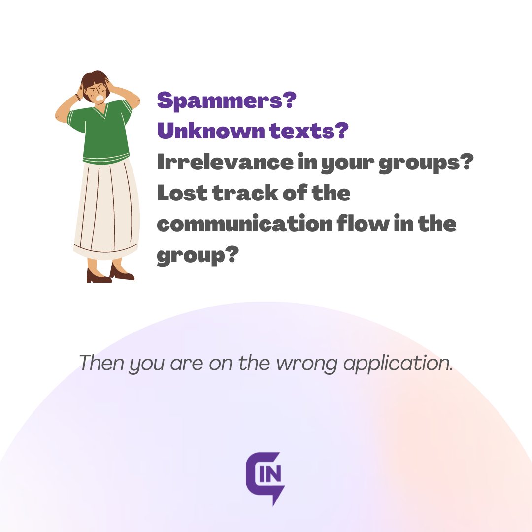 GroupINInd's tweet photo. You get the control, you are an admin #MeetLessCollaborateMore https://t.co/8W3q6sgw8g