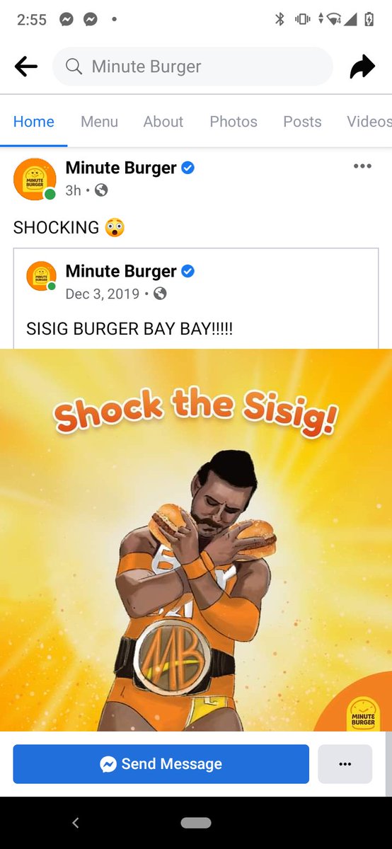 killswtchfuzzy's tweet photo. dabest talaga Minute Burger #AEW #AEWAllOut @MinuteBurger @AEW https://t.co/UttpqGrR8E