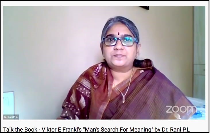 Dr. Rani P L, Associate Professor, Dept. of Languages and Literature, SSSIHL