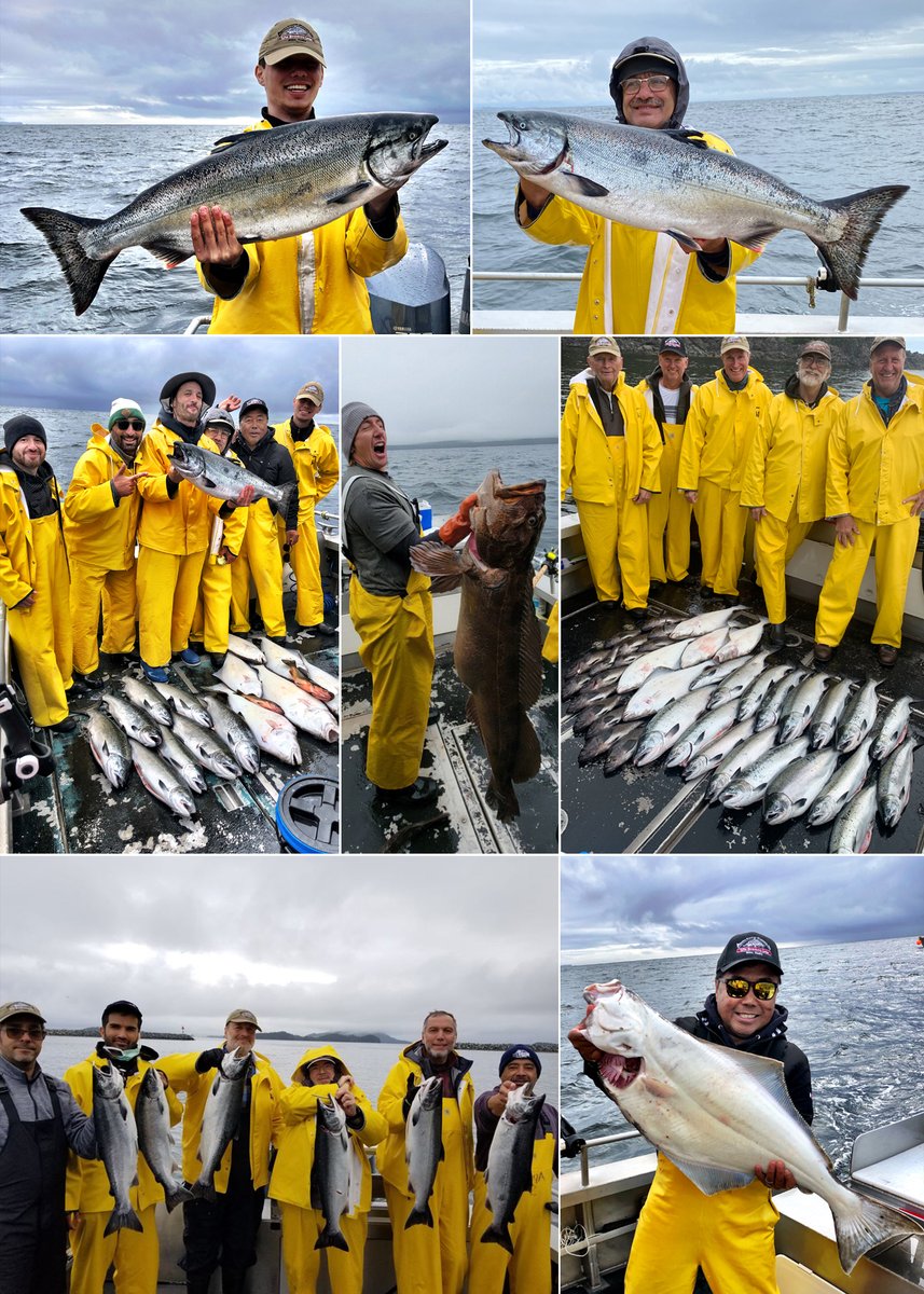 9-5-21: The variety of fish are still out there! #sitka #salmon #fish #fishing #alaska #saltwaterfishing #wildstrawberrylodge #alaskapremiercharters #fishinginsitka #fishinginalaska #sitkafishing #alaskafsihing #cohos #silvers #silversalmon #lingcod #halibut #familyfishing #ak
