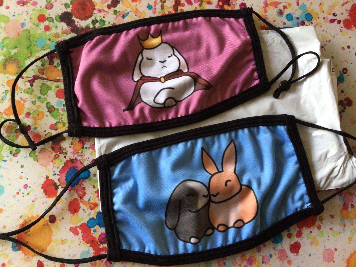 AnneishasP's tweet photo. Have to share my new mask order from @stickerthiefshop that just arrived 😍
#stickerthief #bunny #supportsmallbusiness #bunnymask #mask #aussiesmallbusiness #smallbusiness #rabbitmask #bunnyrabbit #rabbit #plannergirl #albinobunny #albinorabbit #plannerstore #aussieplannerstore https://t.co/7pqbvkC2EH