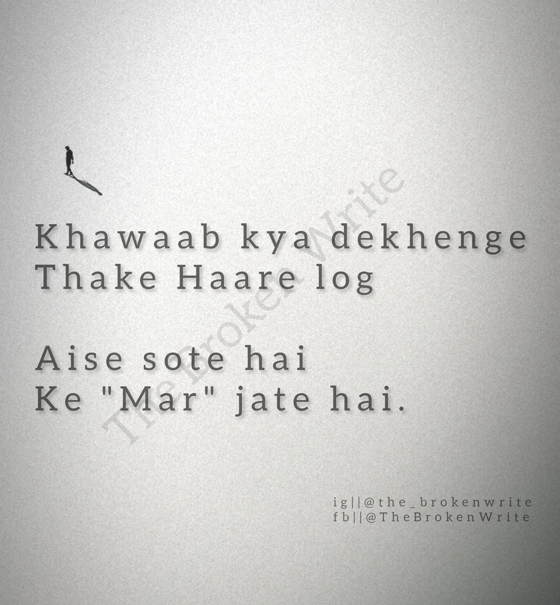 TheBrokenWrite's tweet image. #TheBrokenWrite