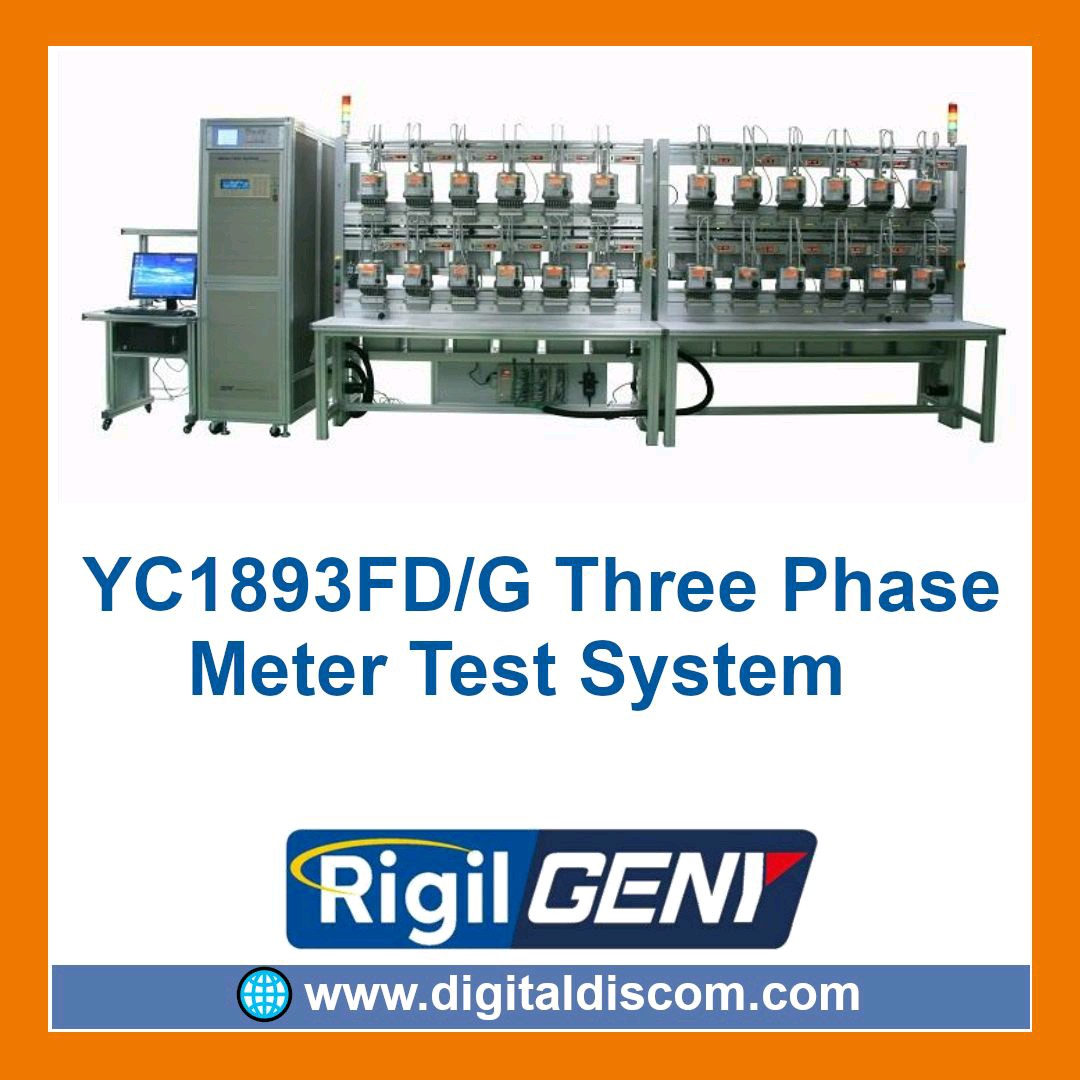 We welcome Rigil GENY India Private Limited at Digital Discom platform with its YC1893FD/G Three Phase Meter Test System.

For more details of the product & company visit : 
https://digitaldiscom.com/field-services
.
.
.
.
#digitaldiscom #utilityservices #utility #renewable #smartgrid #smartmeter #testingtools #testingequipment #portablemeters #digitalindia #discom #digitalization #powersaving #testing #metering #powersector #trending #energyefficient #singlephase #gasmeter #testingbench #industrialequipment #indian #vocalforlocal #madeinindia #energy