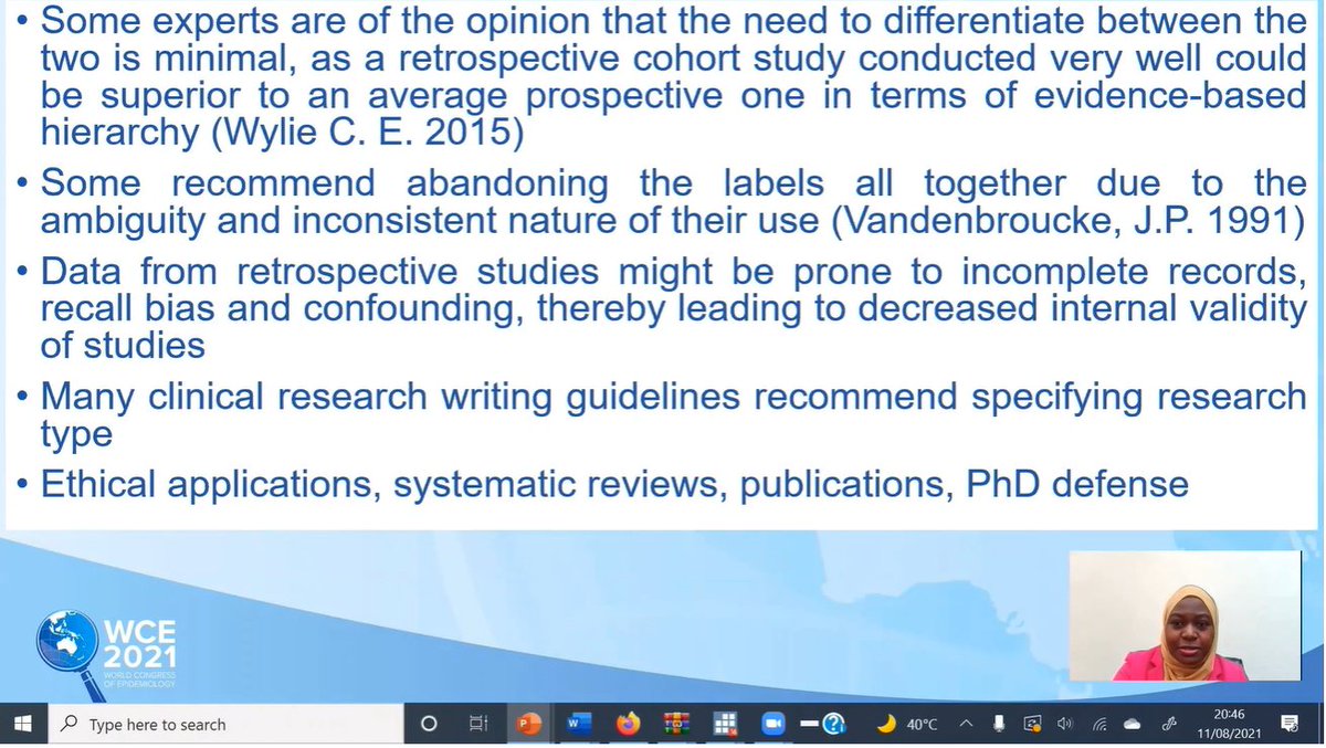 #WCEpi2021 Some experts have recommended abandoning the labels all together #epimethods