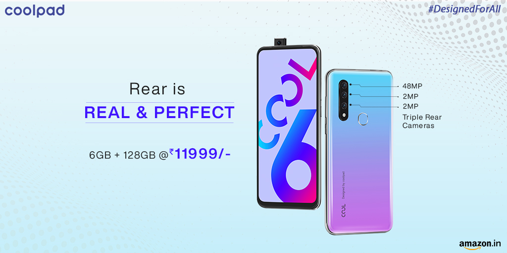#CoolForLife #Smartphones #Cameras 
Rear cameras are clear to capture every view in detail. Check out more specs of #Coolpad #Cool6 &amp; order it from: amzn.to/38IY9JH
