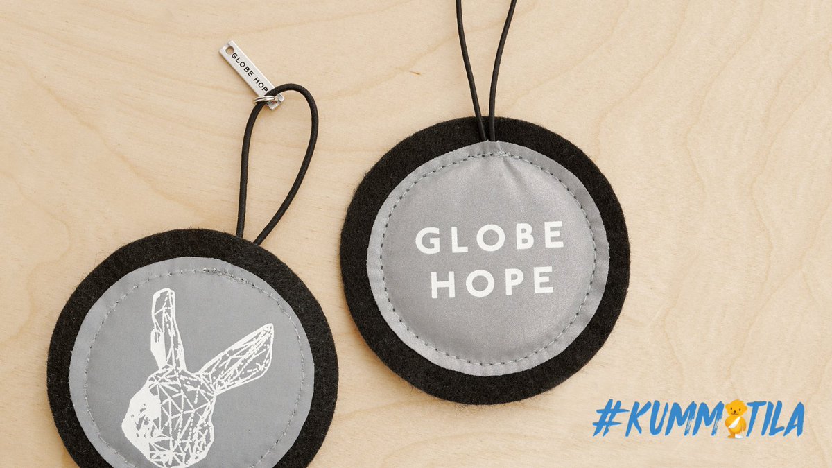 Globe Hope on #kummitilassa lahjoittamalla kaikista tällä viikolla verkkokaupassa myydyistä heijastimista 2€ <a href="/Kummitry/">Kummit</a> toimintaan.
globehope.fi/blogs/news/glo…