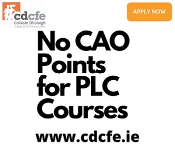 Dhulaigh (@dhulaigh) on Twitter photo No CAO points needed for PLC courses. Apply for over 30 courses with excellent progression to Universities. See cdcfe.ie for more <a href="/CityofDublinETB/">City of Dublin ETB</a> <a href="/ThisisFet/">thisisFET</a> <a href="/CareersPortal/">CareersPortal</a> No CAO points needed for PLC courses. Apply for over 30 courses with excellent progression to Universities. See cdcfe.ie for more <a href="/CityofDublinETB/">City of Dublin ETB</a> <a href="/ThisisFet/">thisisFET</a> <a href="/CareersPortal/">CareersPortal</a>