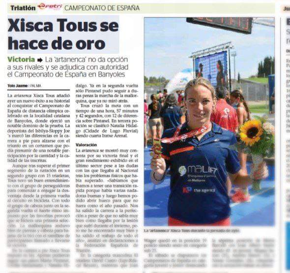 Jaume Alzamora Riera (@jaumealzamora) on Twitter photo Avui, dos grans esportistes i, a més, d'Artà <a href="/EnricMasNicolau/">Enric Mas Nicolau</a> i <a href="/Xiscatous/">Xisca Tous</a>, estan d'enhorabona gràcies als seus èxits esportius. Sou exemple per a molta gent i allò que feis és d'admirar. A continuar així com sou i en vendran més... Avui, dos grans esportistes i, a més, d'Artà <a href="/EnricMasNicolau/">Enric Mas Nicolau</a> i <a href="/Xiscatous/">Xisca Tous</a>, estan d'enhorabona gràcies als seus èxits esportius. Sou exemple per a molta gent i allò que feis és d'admirar. A continuar així com sou i en vendran més...