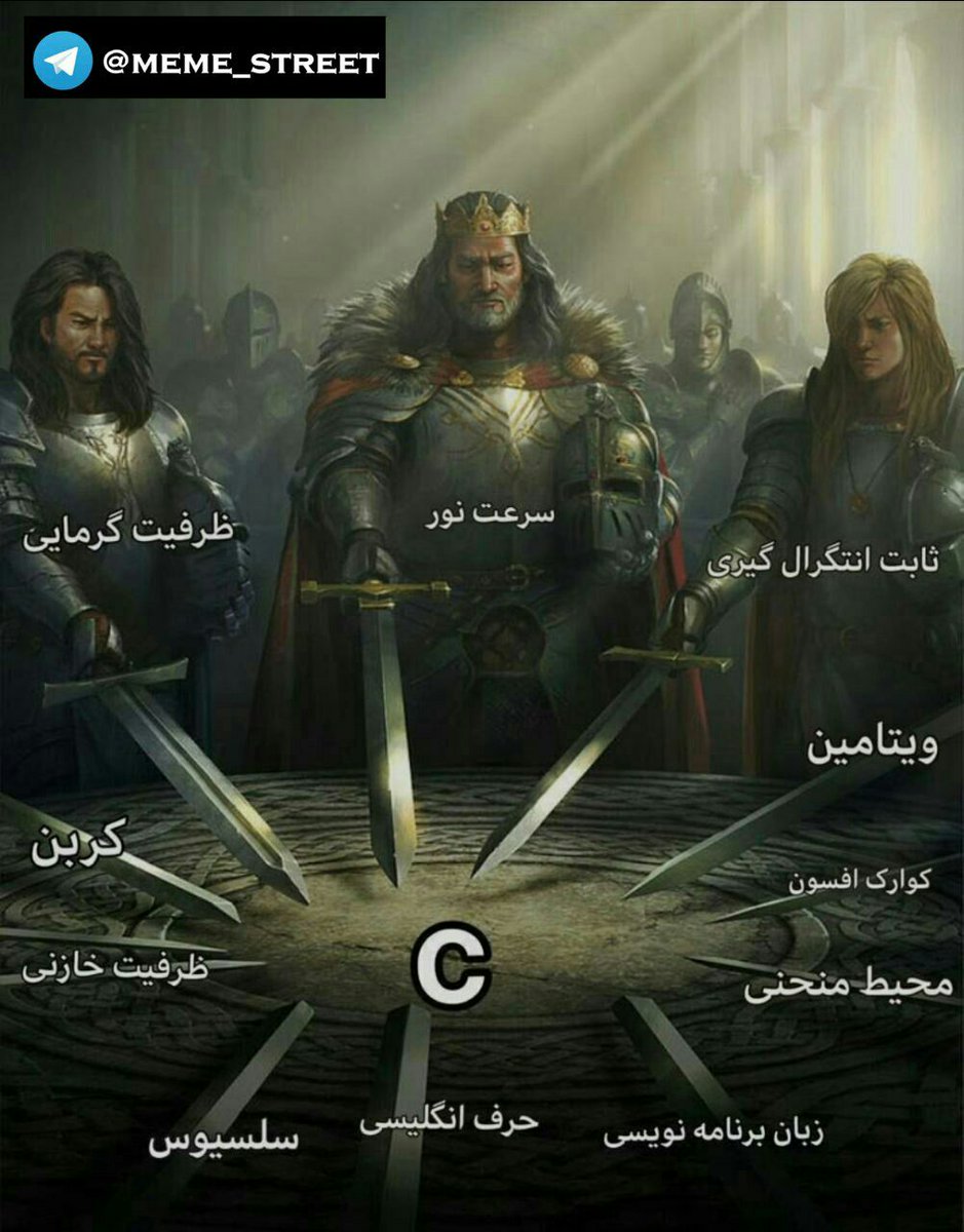 خب بعدا بگین چرا از C بدت میاد