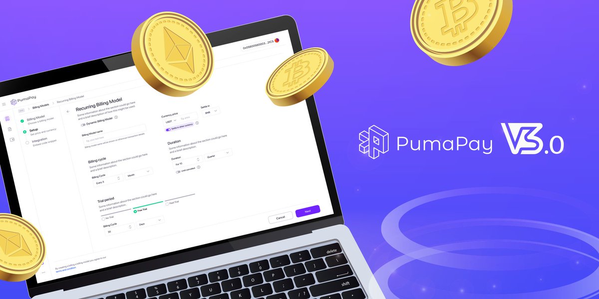 PumaPay's tweet image. 🥳 Did you know? You will soon be able to pay for chosen services with your Cryptocurrencies. You read right 🤩. It will be possible with #PumaPay V3.0!  Join our Telegram group and be the first to know more! 
👉 t.me/PumaPay
#CryptoNews #AEWAllOutLIVE #Cryptocurency