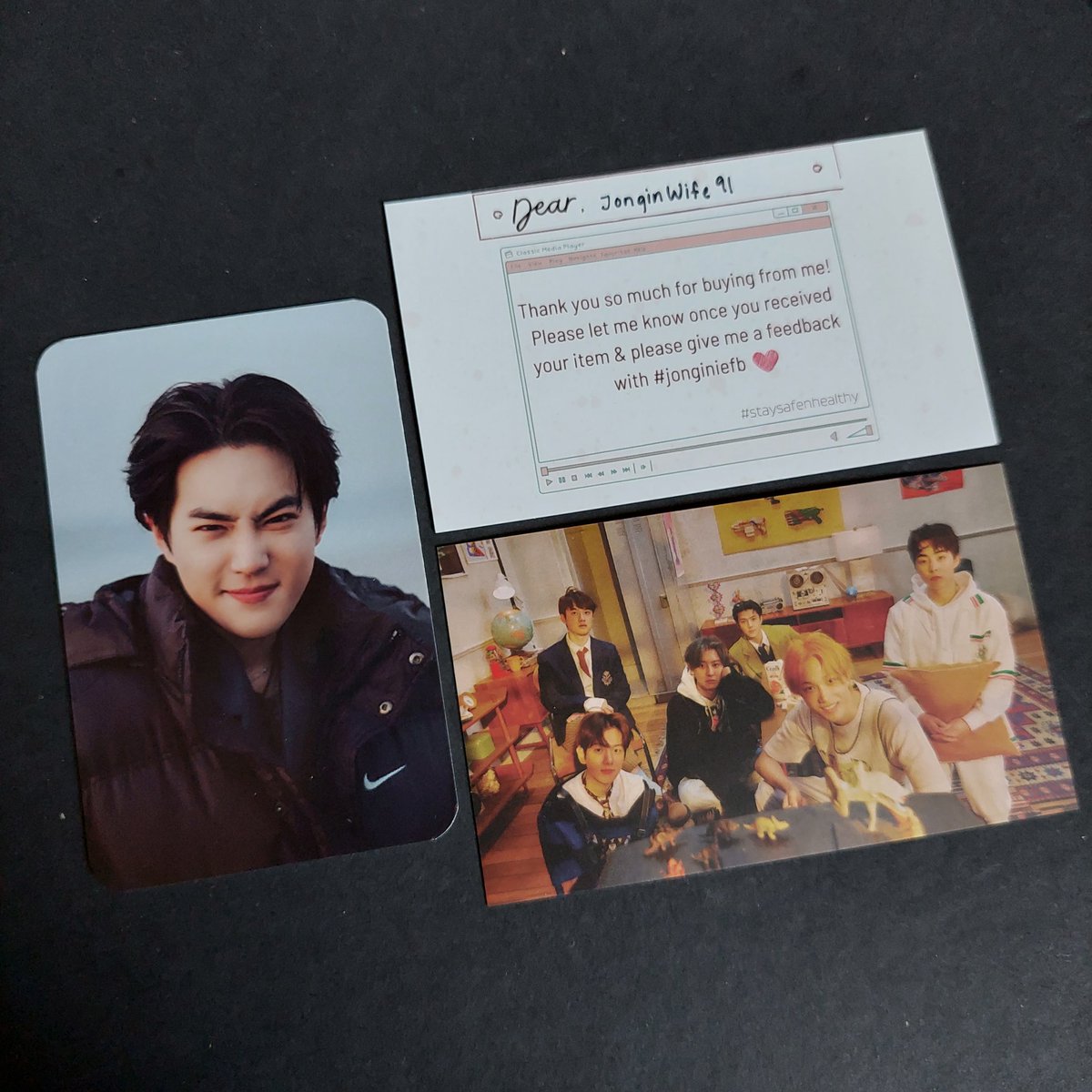 JonginWife91's tweet photo. Thank you @jonginie0114 ❤
Suho reached me safely this morning~ #jonginiefb https://t.co/25xC9xae81