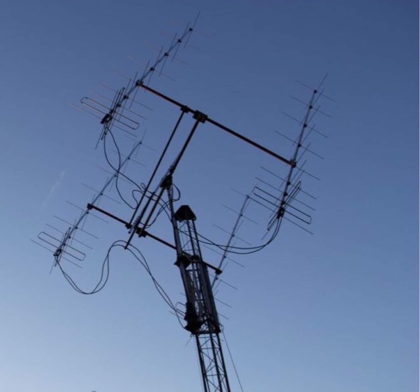 InnovAntennas on Twitter "Xpol EME low noise LFA XPol (144MHz) Yagis