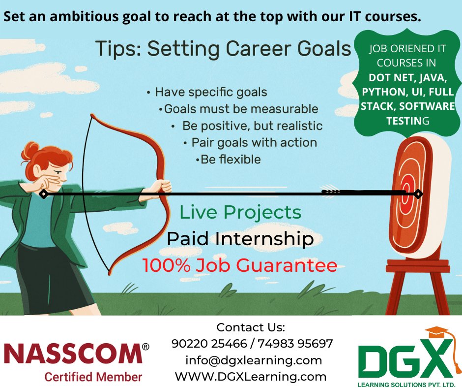 DgxLearning's tweet image. Want to develop your skills in the desired IT domain like DOT NET, JAVA, Python, Databases, Software Testing, UI, and Full Stack development and get paid for the same? 
Grab the opportunity now! 

 #ITmnc #jobseekers #ITTrainingandplacement
#besttraininginstitute #placements #It