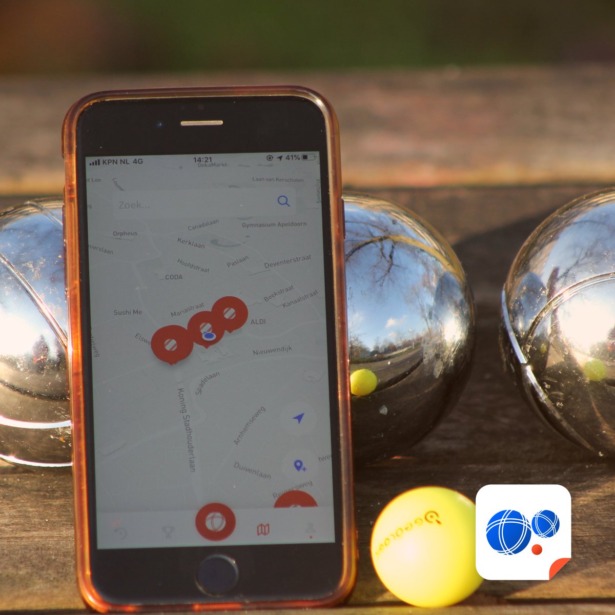 𝐓𝐢𝐣𝐝 𝐨𝐦 𝐭𝐞 𝐛𝐨𝐮𝐥𝐞𝐧! 💪

In de Boulesbaas kaart vind je altijd een jeu de boulesbaas bij jou in de buurt. Waar speel jij vandaag een potje tête-à-tête? 

#Boulesbaas #jeudeboules #petanque #baasvandebaan #teteatete