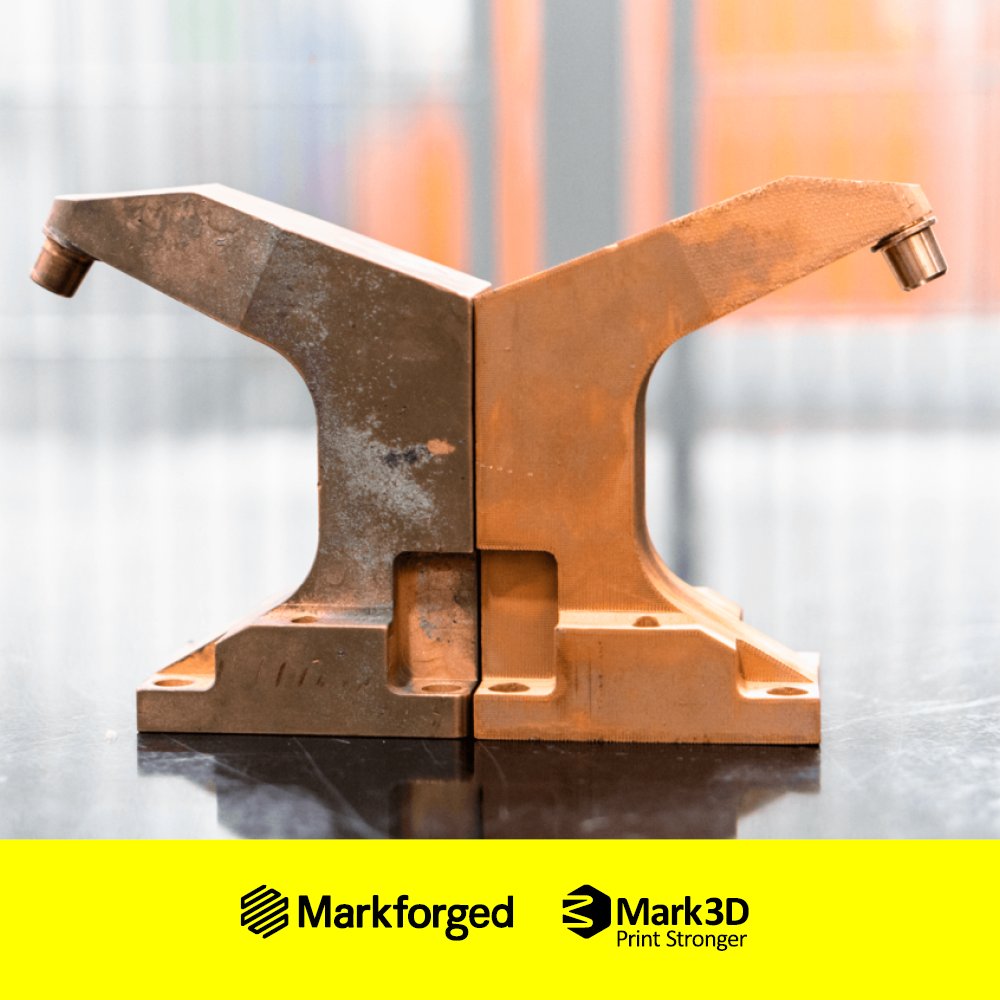 Laut dem Instandhaltungsmanager des Automobil-Unternehmens konnten die Bauteilkosten um 50% gesenkt und die Vorlaufzeiten von 14 Wochen auf 3 Tage reduziert werden! 

99,8% reines Kupfer, mit sehr hohen elektrischen und thermischen Leitfähigkeiten, kann 3D gedruckt werden!