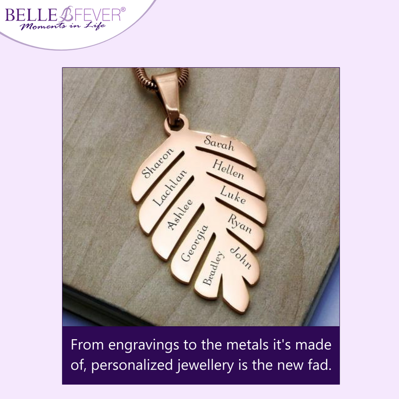 bellefever's tweet photo. Personalised jewellery makes the perfect gift.

💏 Your special one, friends and family members will love it. 

Personalised jewellery is not only special, but it allows you to express yourself and tell the story you want. 💬

#BelleFever #IloveBelleFever #PersonalisedJewellery https://t.co/K5iieIT1UH