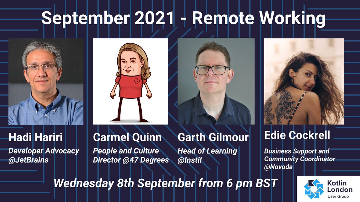We have a special event coming Wednesday, a stellar panel discussion on remote working and will be joined also by Edie Cockrell from <a href="/novoda/">Novoda</a> . Join us: buff.ly/3tmcc1w