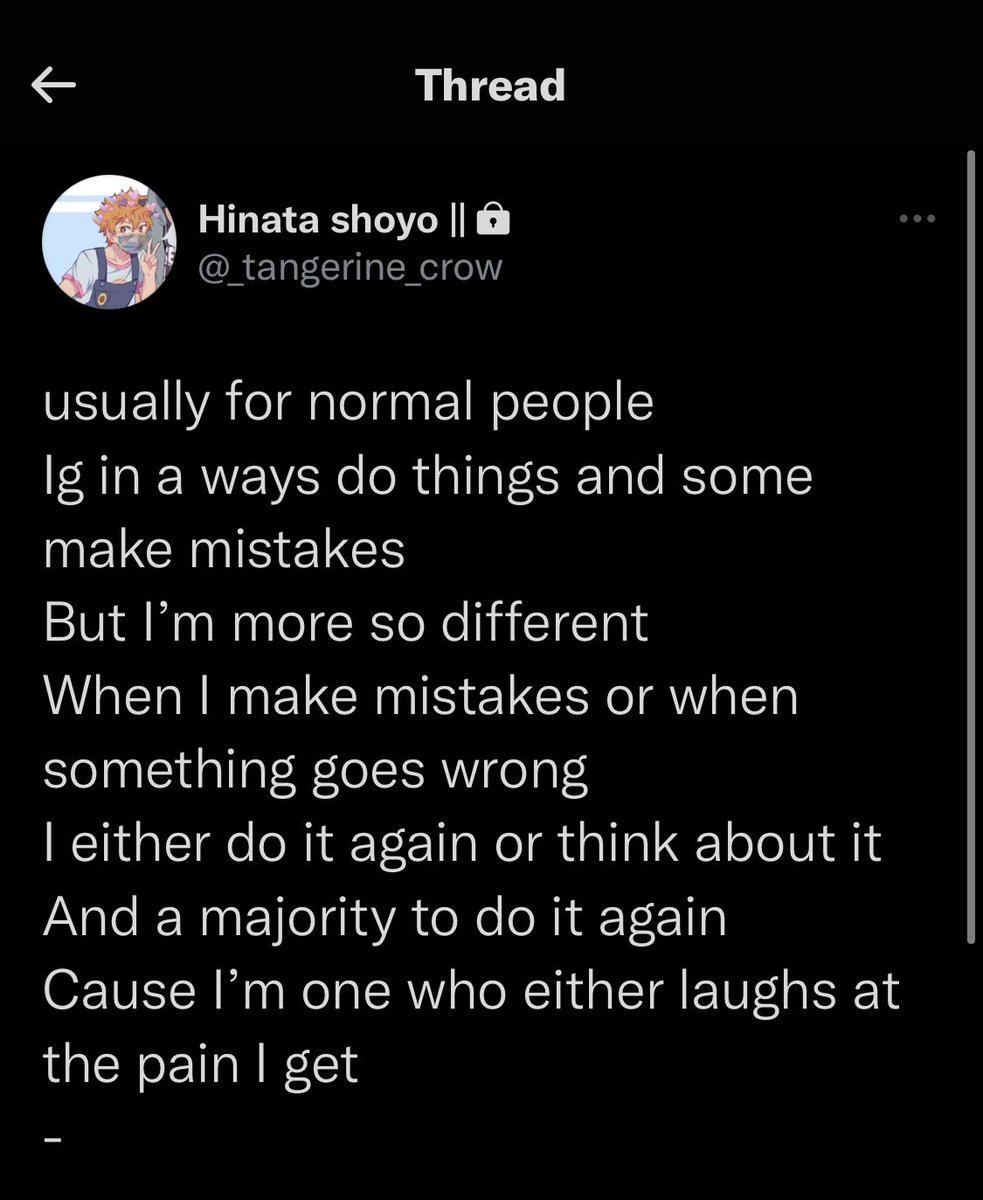 GroupHaikyuuu's tweet photo. Weird thing 
Who would wanna ask for more pain in life? 
And to ask to be targeted 
And shit 
Definitely not a normal human https://t.co/i8OADUoXS5