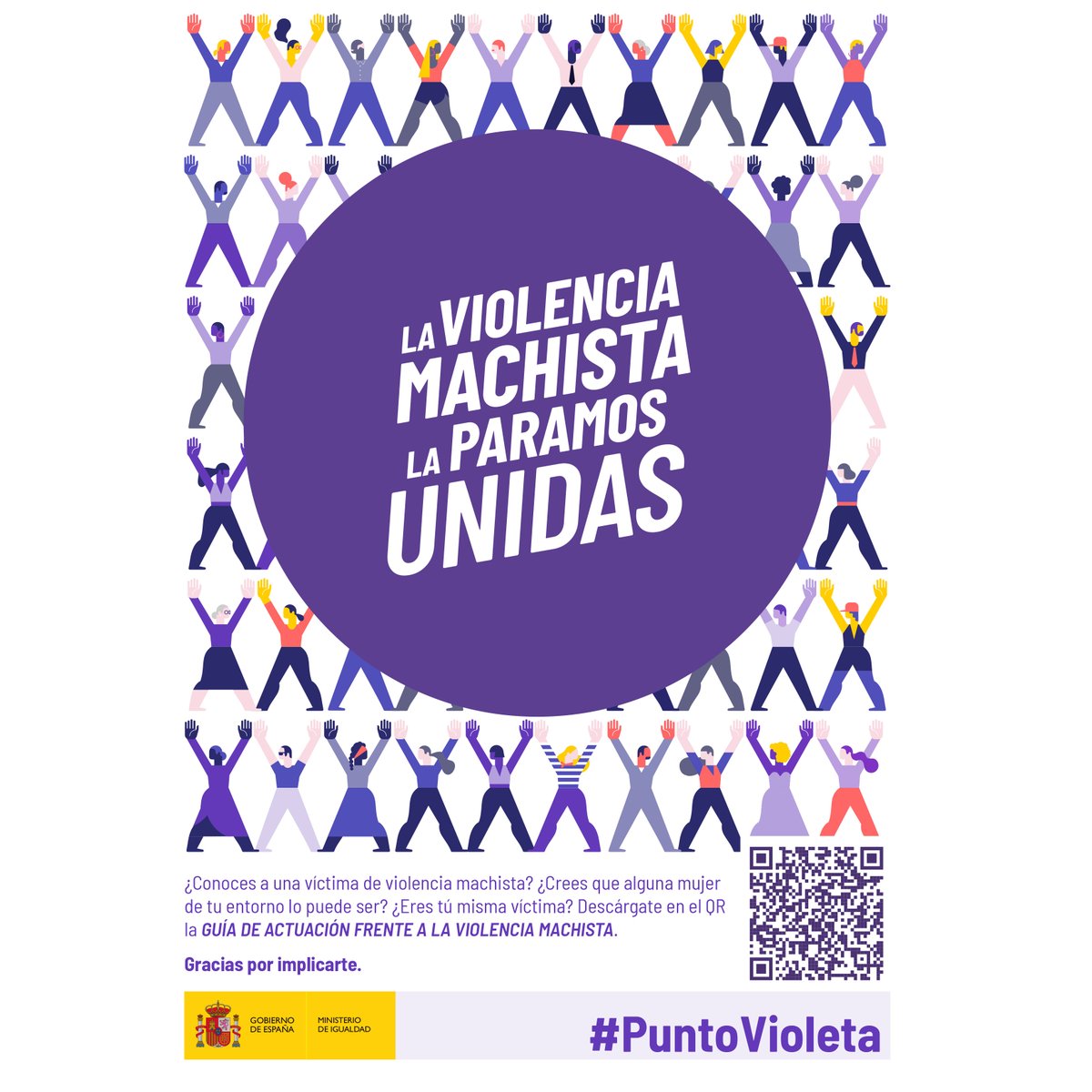 Todos podemos luchar contra la violencia machista. Ahora tienes una herramientas más gracias a las medidas propuestas con el Punto Violeta. ¿Quieres ayudar? Súmate al Punto Violeta 🟣 cutt.ly/aWTWGNP