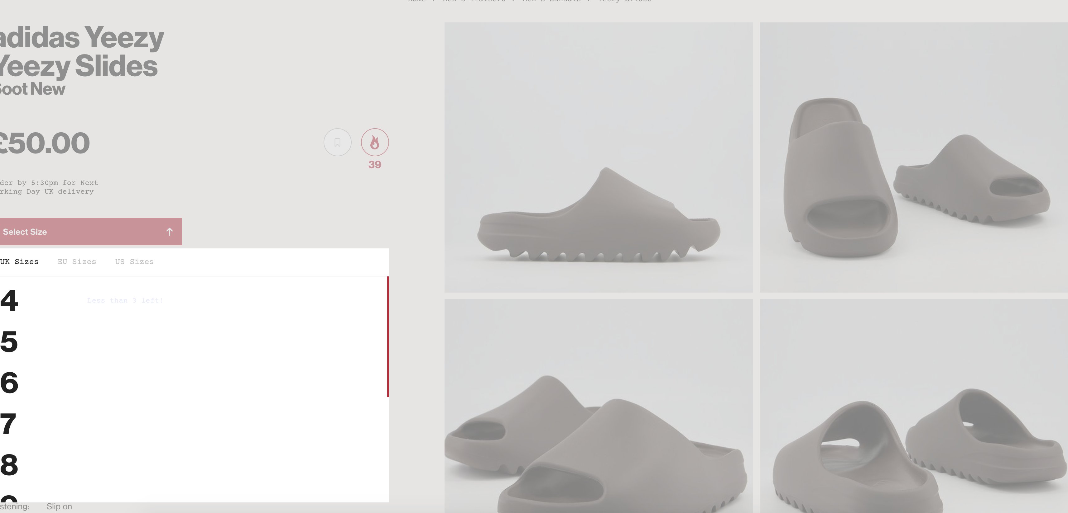 Offspring yeezy slide sales