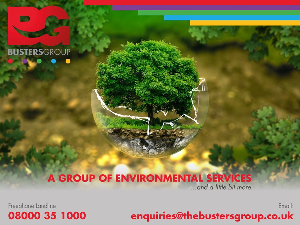 Your No 1 Environmental Group

The Busters Group is a comprehensive environmental services management organisation. 

thebustersgroup.co.uk

Contact our freephone no

08000 35 1000

#environmental #healthandwellness #healthandsafety #Birmingham