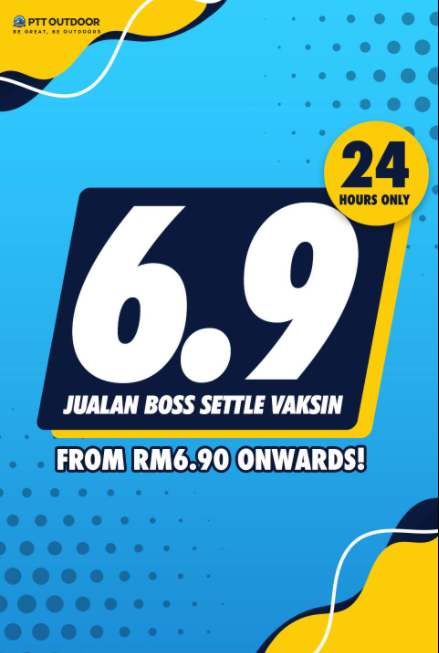 Kome tau tak harini ada sale kaw kaw? barang camping, running, cycling, home gym.. semua la. Awok jual start dari RM6.90 je! ye ler... diskaun sampai 80% kot..
.
link: bit.ly/PTT_69
.
Ini adalah thread knp kome kena beli juga harini, dan senarai barang2 top sales harini