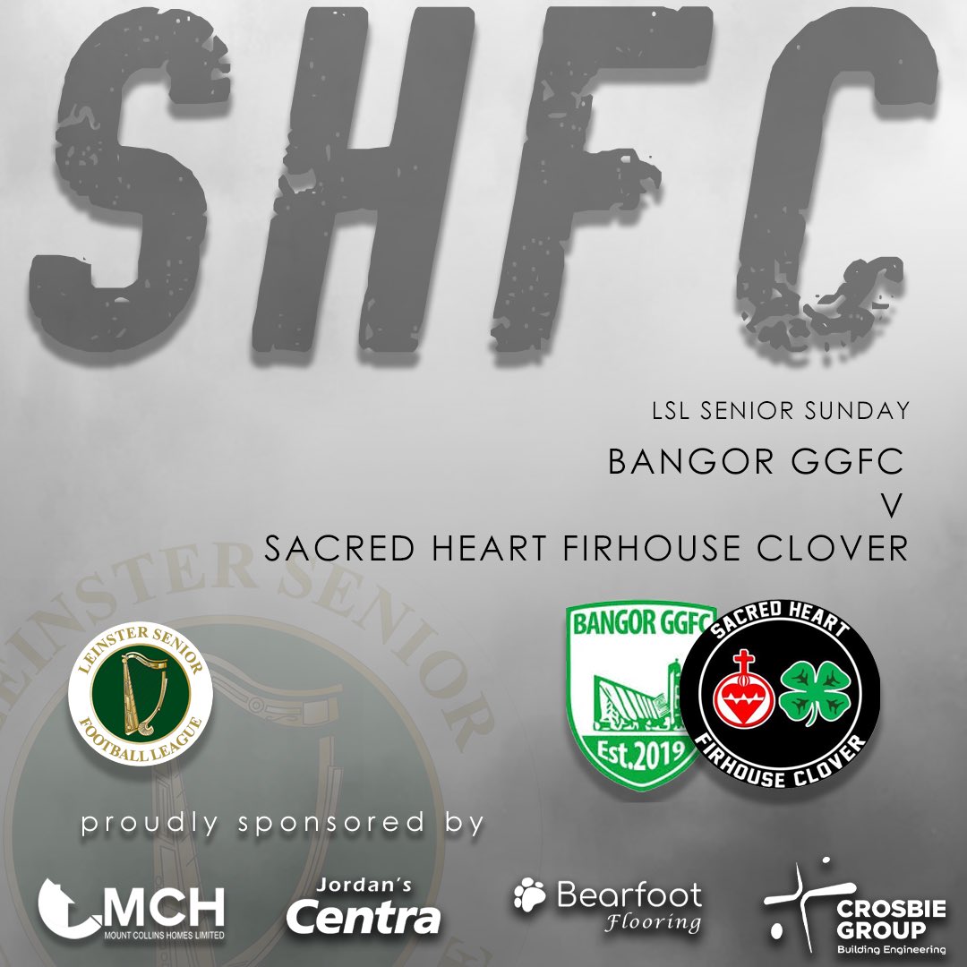 FcSacred's tweet image. This weeks fixtures 

🏆 Major 1 Saturday
⚽️ SHFC v Homefarm
🏟 Killinarden Hill, Tallaght 
📆 Fri 10th Sept
⏰ KO 7:45pm

🏆 Senior Sunday 
⚽️ Bangor v SHFC
🏟 Greenhills
📆 Sun 12th Sept
⏰ KO 11am