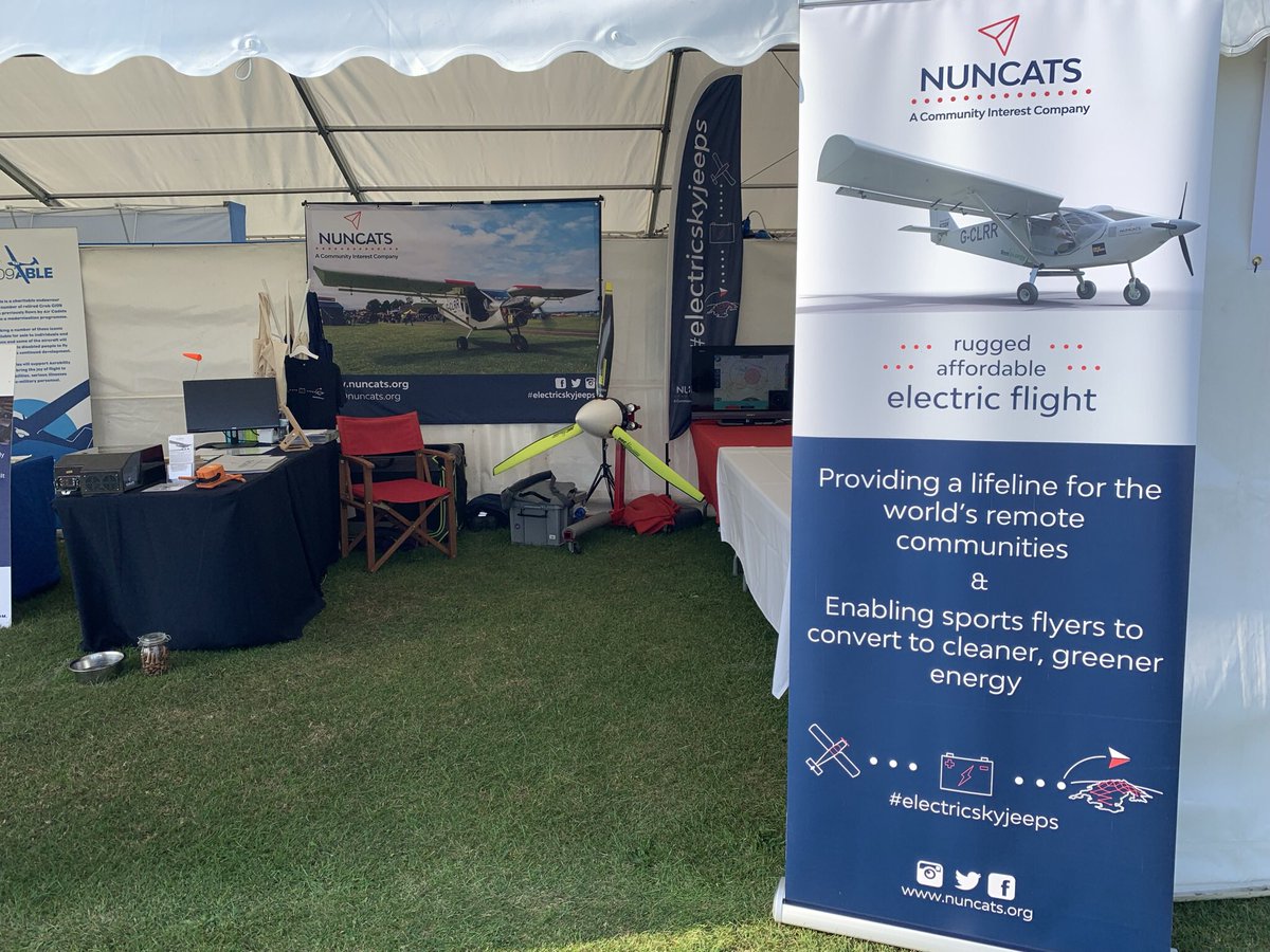ElectricSkyJeeps (@nuncats1) on Twitter photo Hoarse & exhausted after a cracking weekend at the LAA Rally. #worthit 
Blown away by the support, curiosity & enthusiasm from all we met. We only managed a quick photo op before the hoards arrived! 
Iβll take that as a good signπ
#electricskyjeeps #aviation #ev #socialpurpose Hoarse & exhausted after a cracking weekend at the LAA Rally. #worthit 
Blown away by the support, curiosity & enthusiasm from all we met. We only managed a quick photo op before the hoards arrived! 
Iβll take that as a good signπ
#electricskyjeeps #aviation #ev #socialpurpose