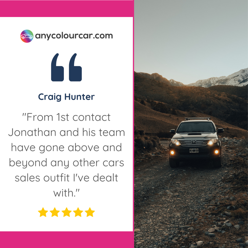 JonSeaman's tweet photo. 💭 "Excellent communication from start to finish."

Thank you, Craig! We are glad to be part of this process. 🙏

#AnyColourCar #HappyCustomer #CarSales #CustomerReview https://t.co/LniNmALdNN