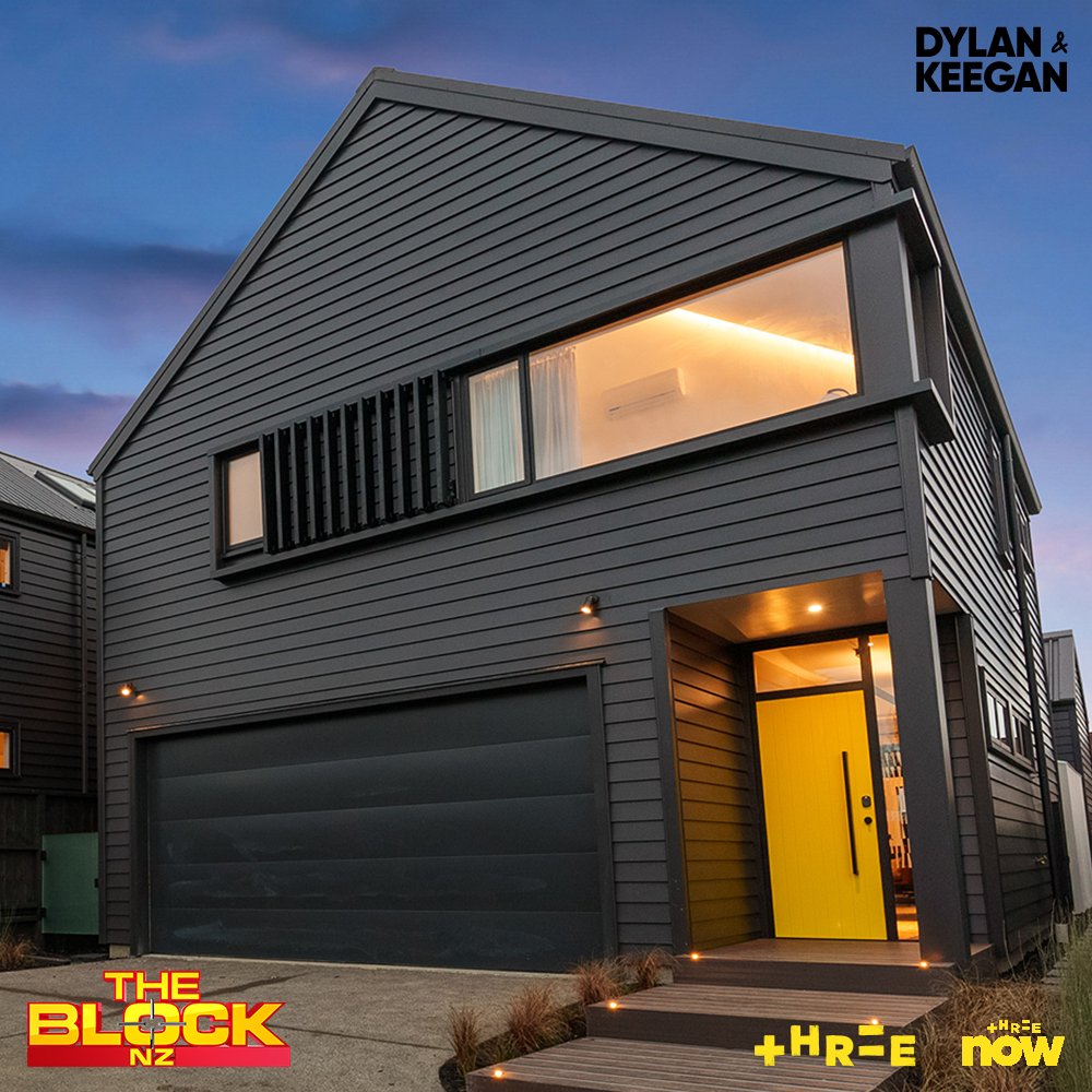 That's a wrap on construction! How beautiful are these finished homes?! 💙💛💜🧡 #TheBlockNZ