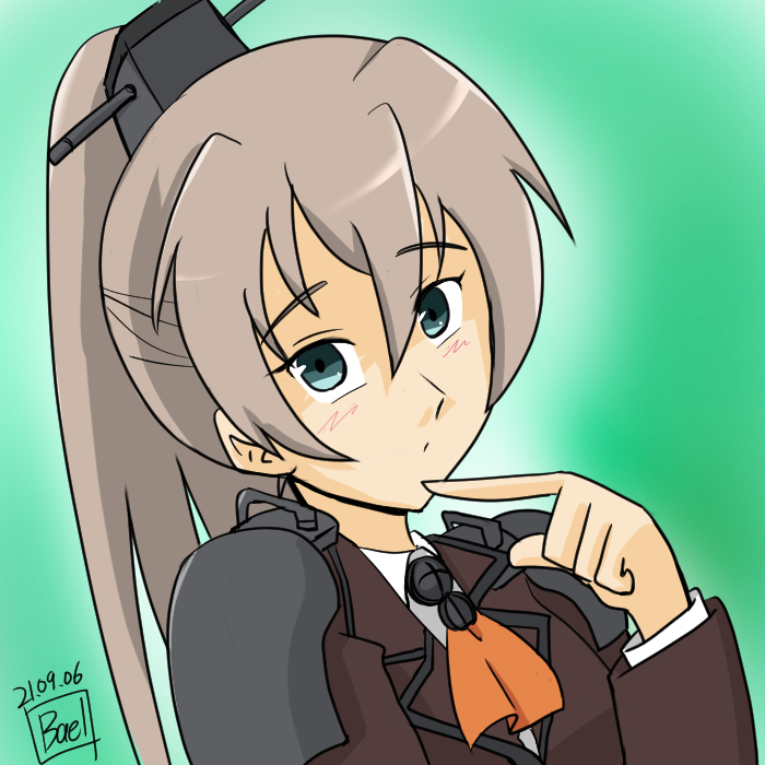 艦これ くまのん かわいく描けてるように見えればいいな 願望 艦これ 熊野 Bael38 Pfmohのイラスト