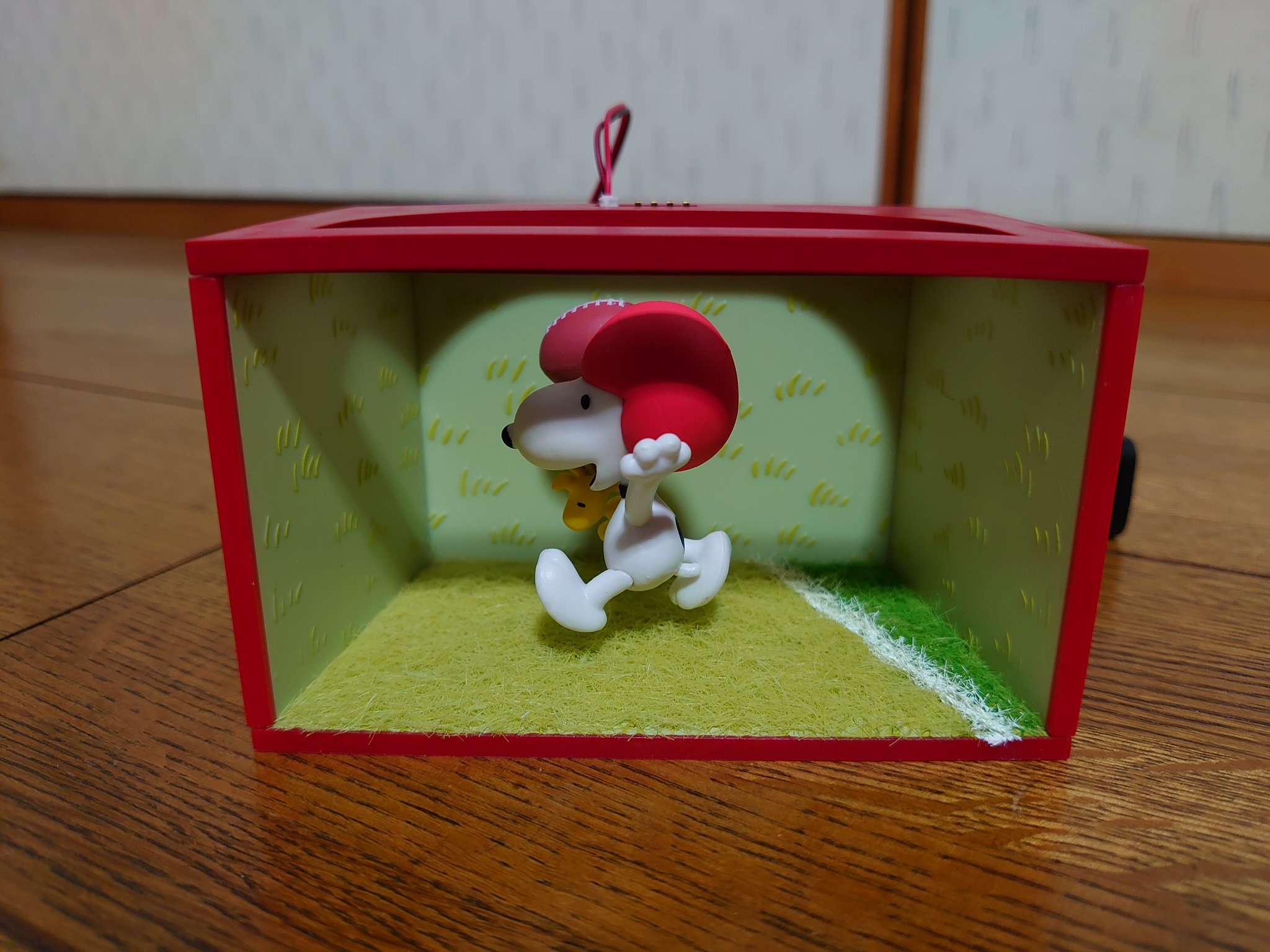 ちゃんた デアゴスティーニ スヌーピーアンドフレンズ スペシャルフィギュアbox 第2回 アメフトを作りました グラウンドはグリーンパウダーで仕上げました T Co Qlseqdsacc Twitter