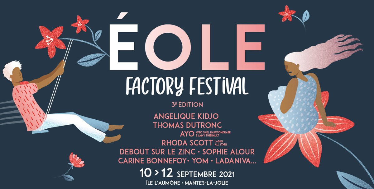 #EoleFactoryFestival 🎶 Pour la 3e année consécutive, <a href="/EoleFactory/">Eole Factory Festival</a> revient à <a href="/ManteslaJolie_/">Mantes-la-Jolie</a> en partenariat avec <a href="/Les_Yvelines/">Les Yvelines</a> et la <a href="/CUGPSEO/">Grand Paris Seine & Oise</a>. Rendez-vous dès le 10 septembre pour un week-end musical ! Zoom sur la programmation.
➡ swll.to/kEFk5KT