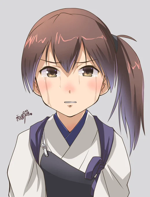 加賀さんに泣かれ隊総勢一名参上。 