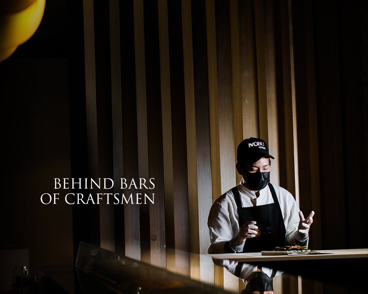 السعي نحو الكمال والتميز!
طهاة نوبو هم أساتذة حقيقيون وراء الكواليس  

Pursuing perfection &amp; excellence!
Nobu chefs are true masters behind bars!

#Nobu #NobuRiyadh #NobuRestaurants #Japanese #SaudiArabia
#نوبو #نوبو_الرياض #السعودية #الرياض #مطاعم_الرياض
#السعودية_الرياض