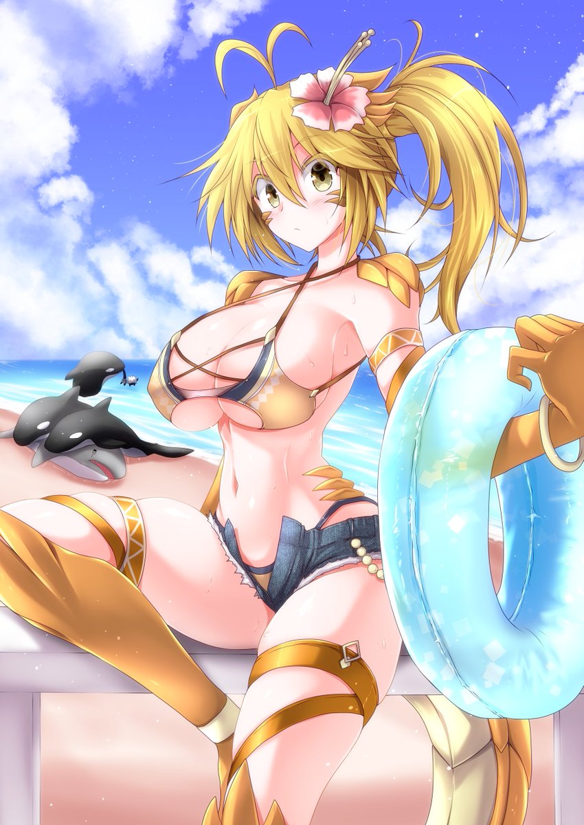 #妹の日 
ということで、うちの子アネスの妹のアリサちゃん。
驚異と言うほどのシスコン 