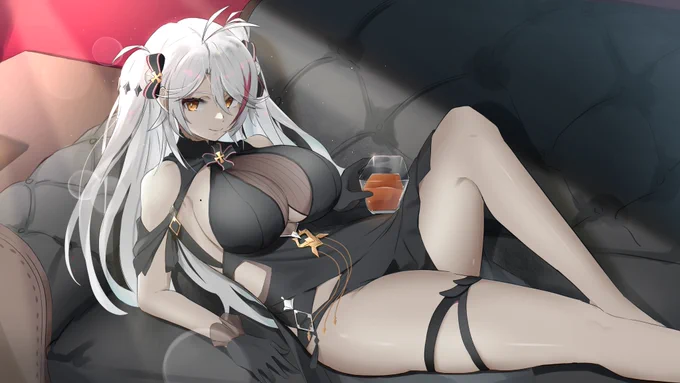 Prinz Eugen❤️🎉
 #アズレン4周年アート 