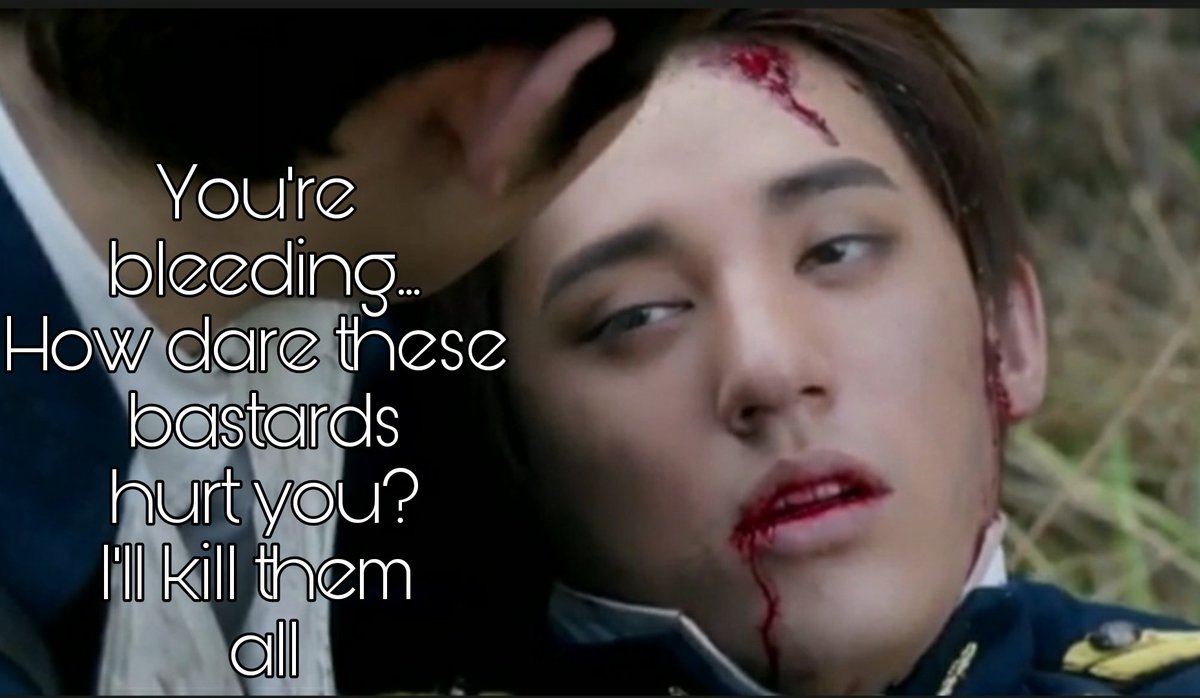 Allyyxy's tweet photo. I love this kind of scene in Chinese bromances. One is almost dead but he still cares about the other one. These men in love... 

#cql #untamed #xianglong #KillerAndHealer #scimystery https://t.co/Yej2E0JdlV