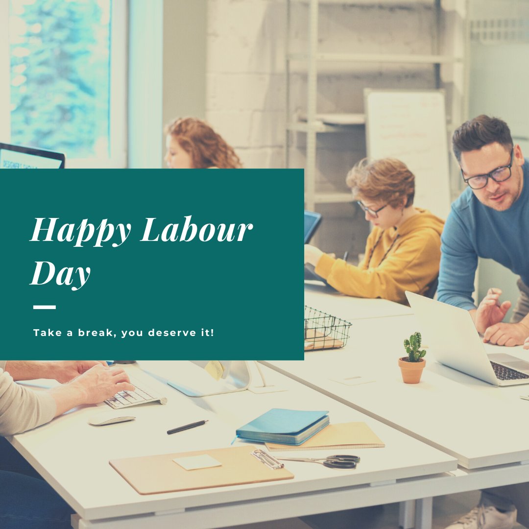 BbyServices's tweet image. Happy Labour Day Everyone! Our offices will be closed today and will reopen Tuesday September 7! We hope you get a chance to relax today!

#bbyservices #labourday