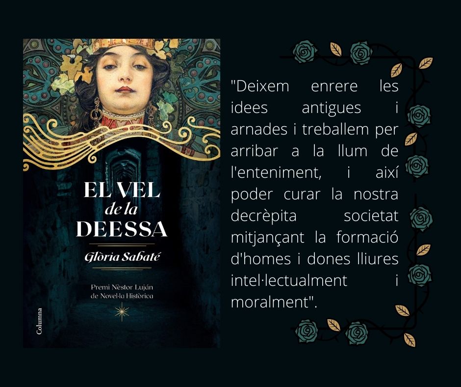 ElDeessa's tweet photo. "Només ho aconseguirem amb una educació digna, laica i universal..." #ElVelDeLaDeessa #GloriaSabate @SabateMarin #Modernisme #Barcelona https://t.co/tPeK5Vss6y