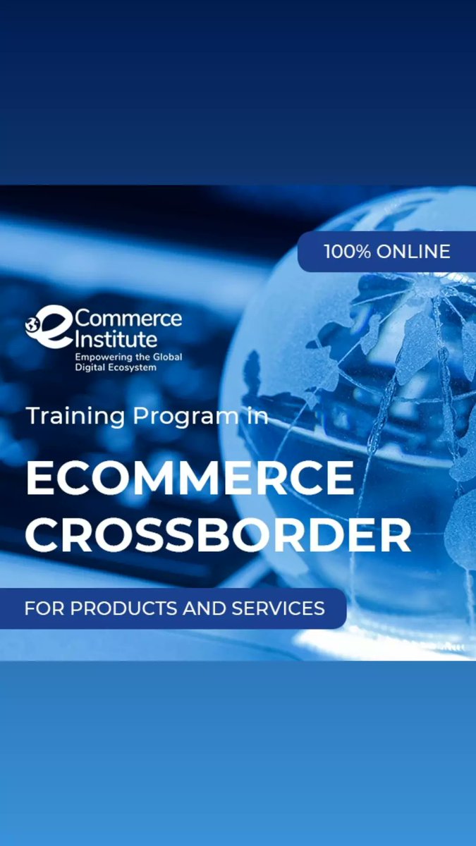 Sept 28th - Crossborder Ecommerce English Program. 2 months / 20 classes. Live and on demand.