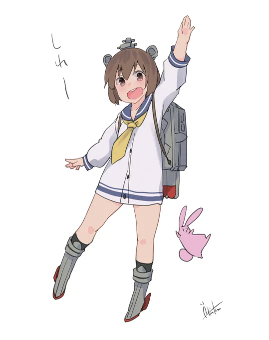 雪風『しれー!』
#艦これ #雪風 