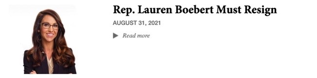 CheckingCBP's tweet photo. I'm sure this will do it, @CandBP. A half-page article that could have been written by a high schooler just sharing articles from legitimate news organizations is definitely what will bring Boebert down. https://t.co/9V1GAcnaYP