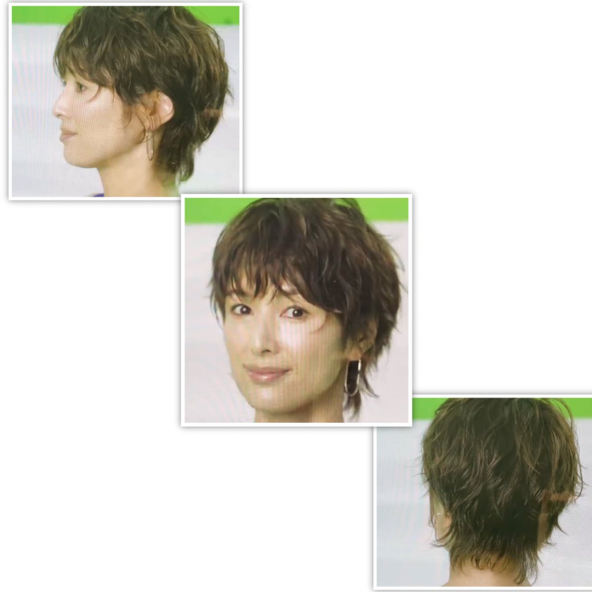 吉瀬美智子 私のパーマヘア ほぼコテいらずで楽ちんヘア 美容室でこれ見せれば真似出来るかと 吉瀬美智子