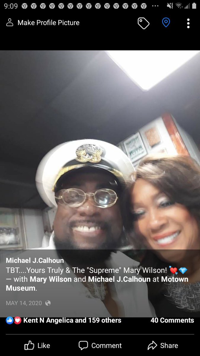 Yours truly with Mary Wilson