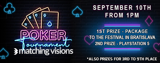 MatchingVisions's tweet image. ⚠️ This Friday MV will be hosting an epic Online Freeroll poker tournament where the winner can walk away with a €1165 Package to The Festival in Bratislava, there is also prizes for 2nd to 9th place! 

📅 10th September
⏰ 1PM CET