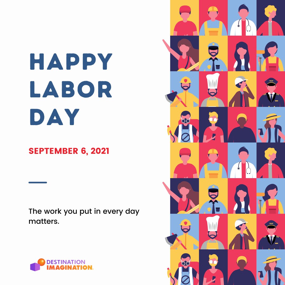 IDODI's tweet image. Wishing everyone a happy and safe Labor Day. #LaborDay